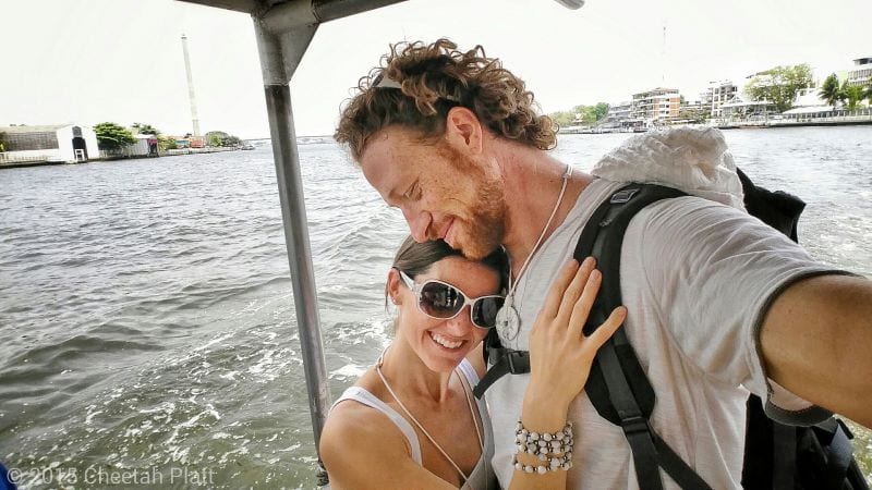 Cheetah Platt Rhian Woodyard Akrobatenpaar Weltreise Hochzeit