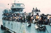 Vietnam Refugees Schiff