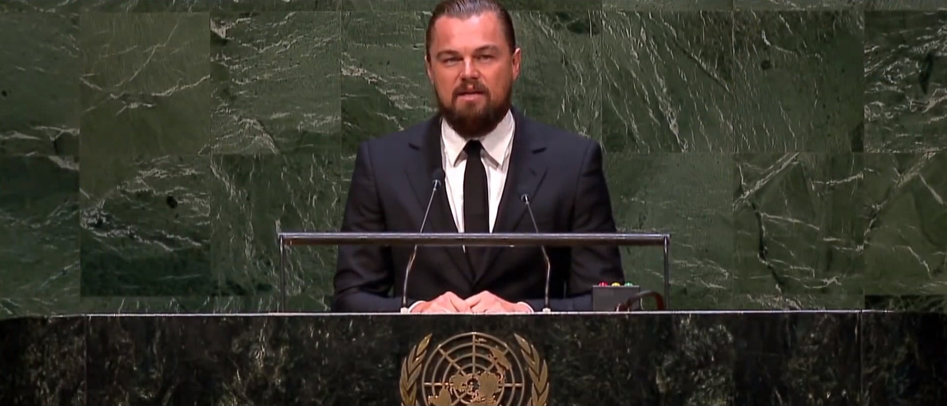 Leonardo DiCaprio UN Speech