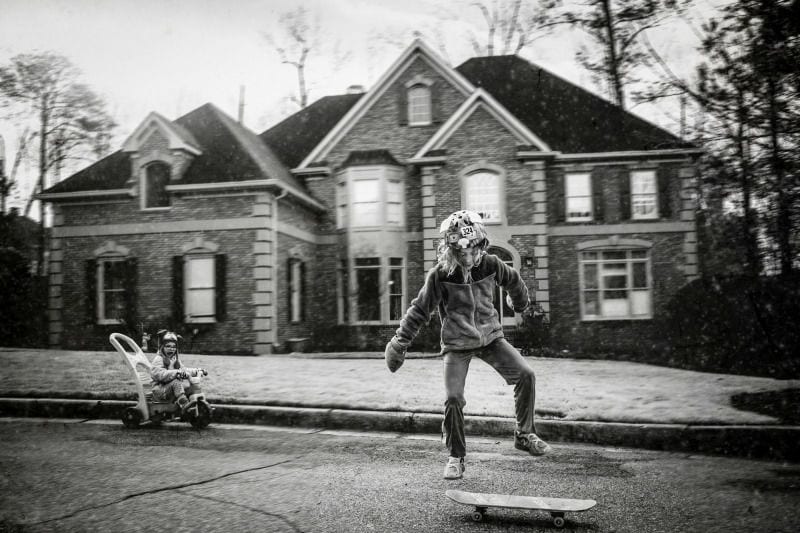 Skateboardergirl in da Hood