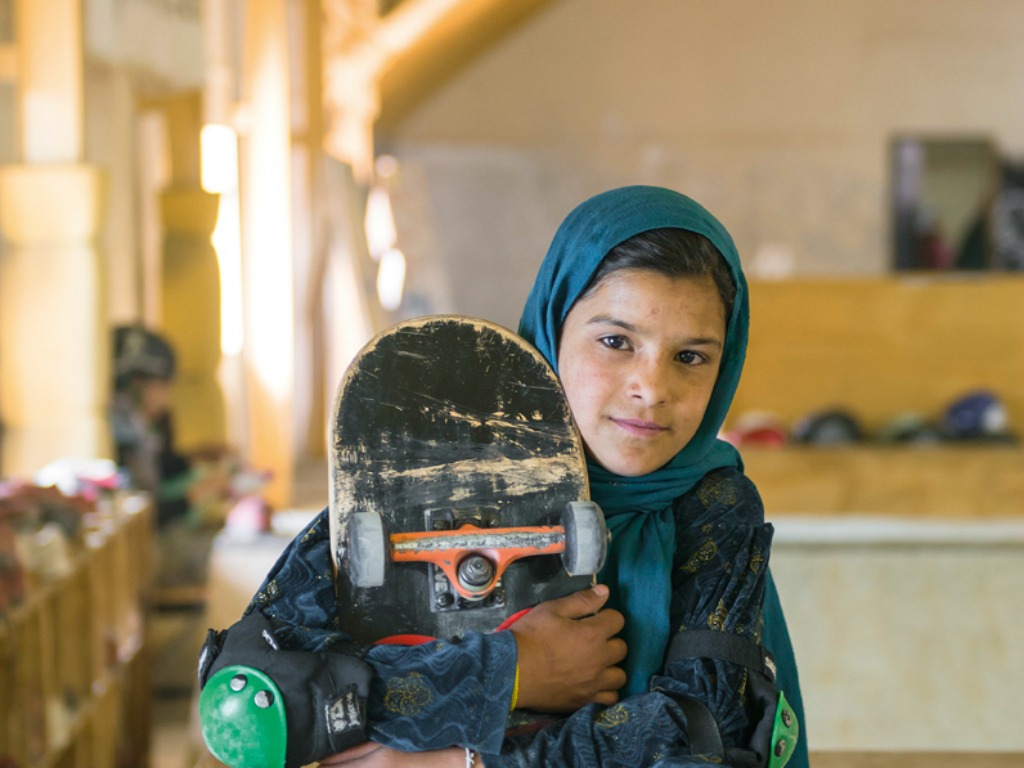 Skateistan Afghanistan Jessica Fulford-Dobson Skateboard Hilfsorganisation