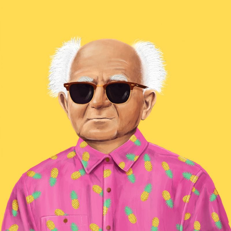 Amit Shimoni Hipster Merkel Queen Mandela Gandhi Hipstory