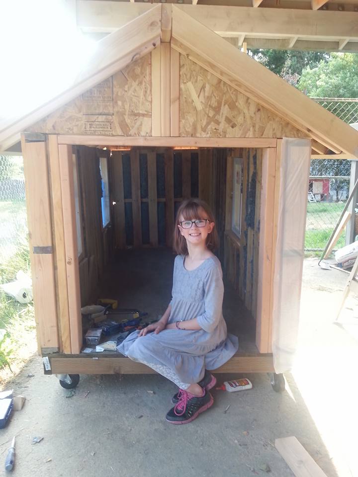 Hailey fertige Hütte