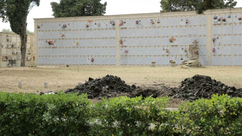 Exhumierung Sizilien