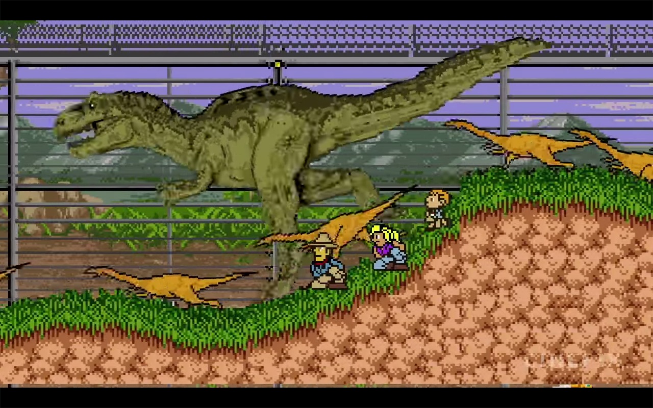 Jurassic Park 8-Bit