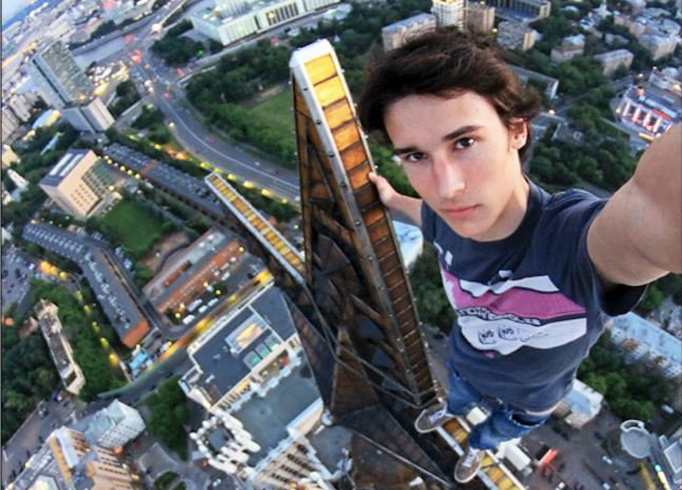 Kirill Oreshkin Extreme Selfie