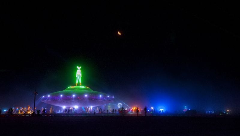 burning man neon