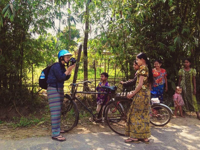 Mihaela in Myanmar