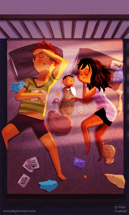 Nidhi Chanani family nap