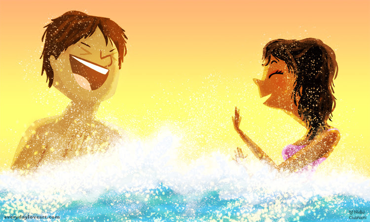 Nidhi Chanani splish splash