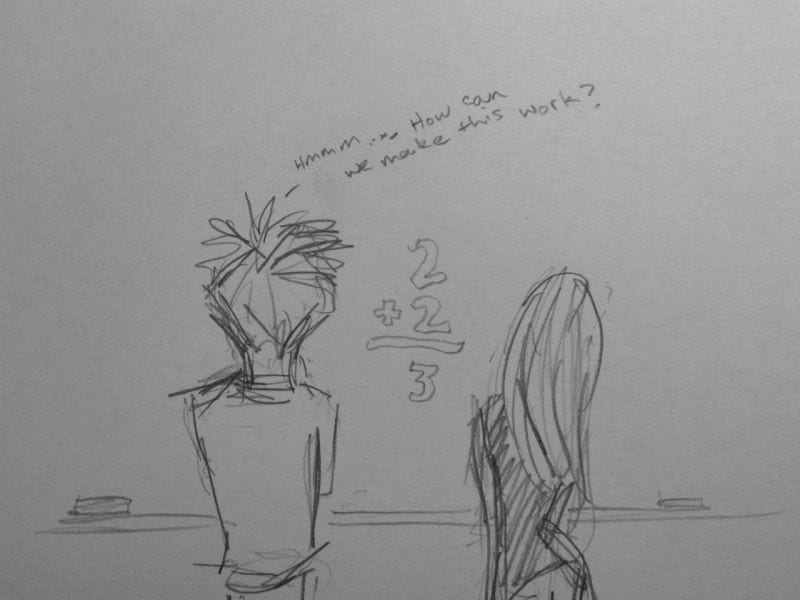 Illustrationen Liebe Alltag