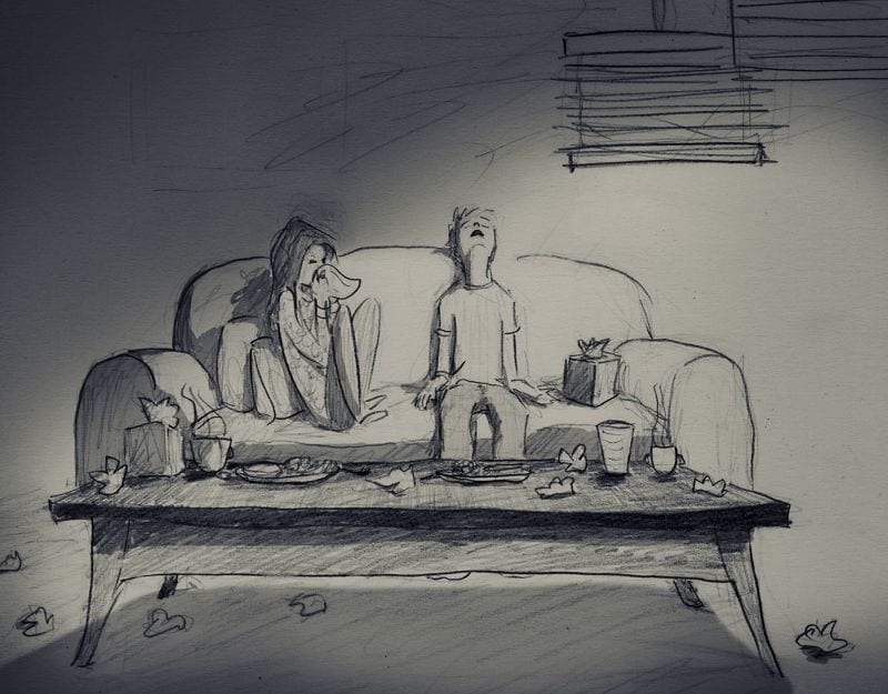 Illustrationen Liebe Alltag