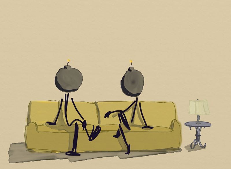 Illustrationen Liebe Alltag