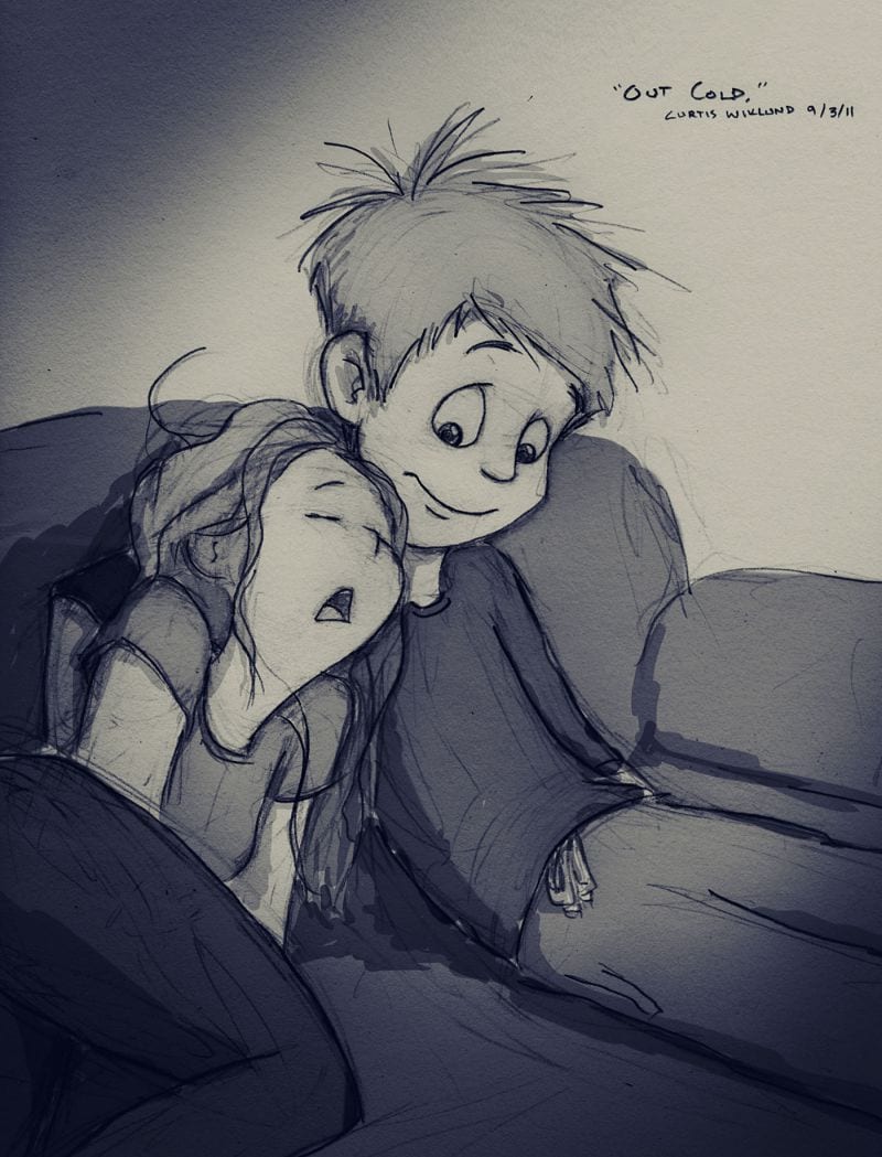 Illustrationen Liebe Alltag