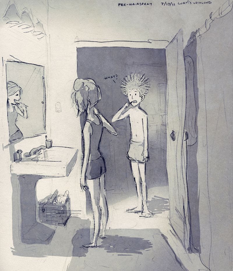 Illustrationen Liebe Alltag