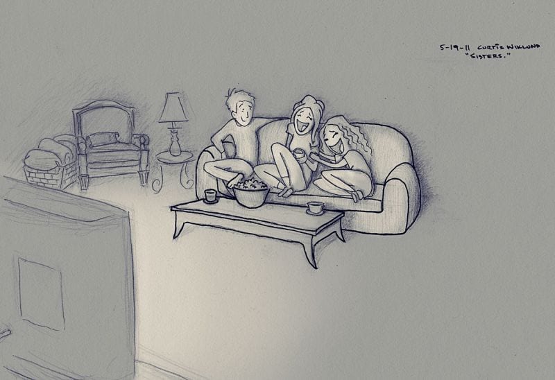 Illustrationen Liebe Alltag