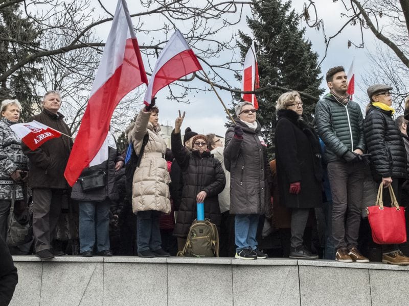KOD-Demonstration Polen