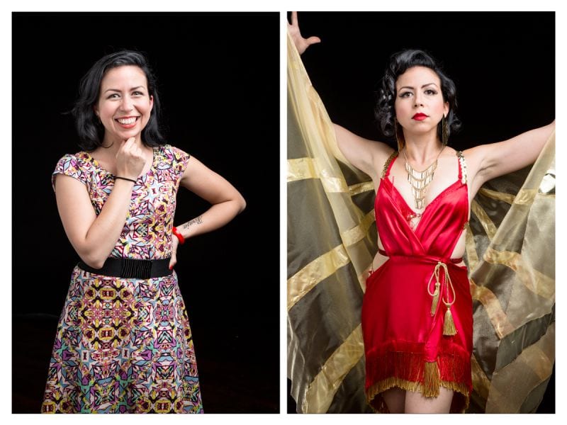 Bilder Burlesque extrovertiert