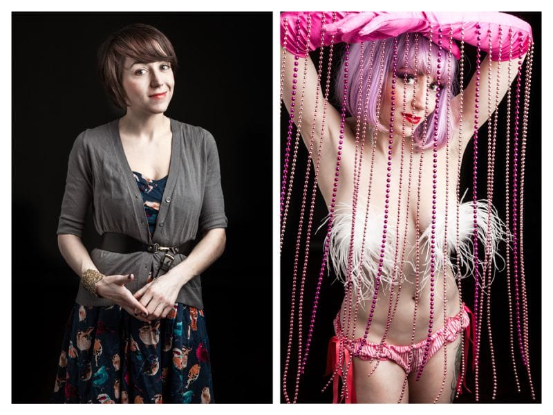 Bilder Burlesque extrovertiert