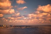 Politik in Uruguay Hafen Wolken