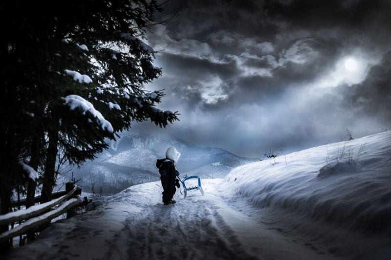 Kindheit magische Fotografie Momente