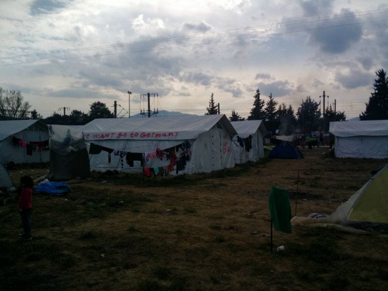 Idomeni Flüchtlingscamp Flüchtlingshilfe