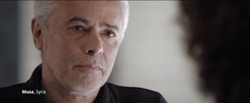 Augenkontakt Flüchtlinge Experiment