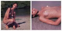Nacktbild Collage
