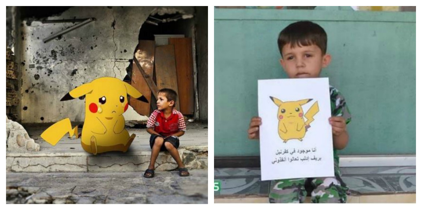 Pokemons in Syrien