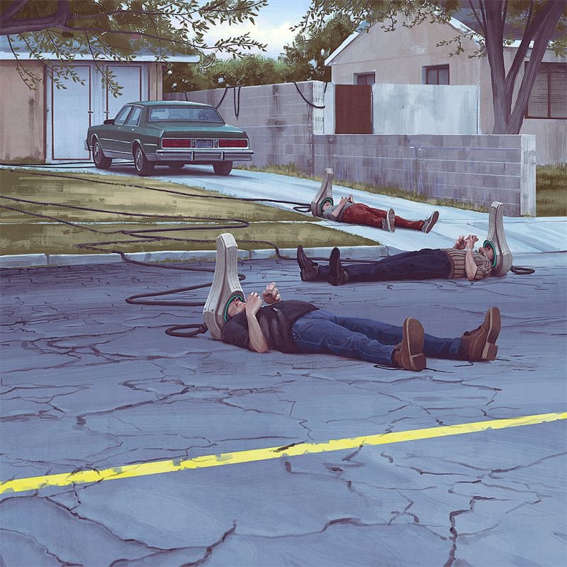 Simon Stalenhag Kunst Technologie Science Fiction