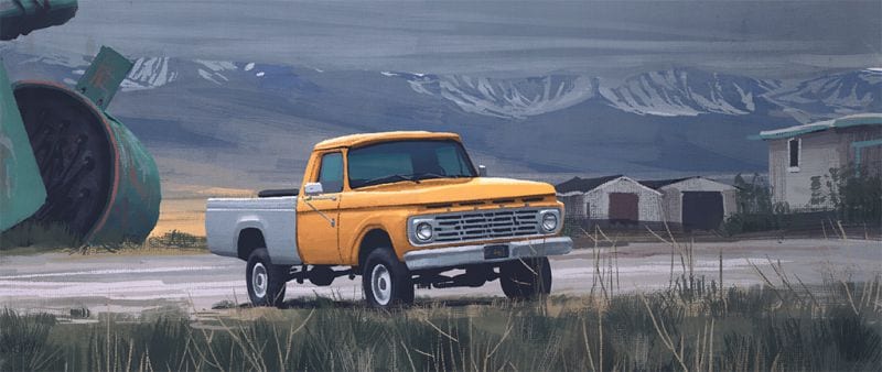 Simon Stalenhag Kunst Technologie Science Fiction