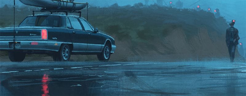 Simon Stalenhag Kunst Technologie Science Fiction