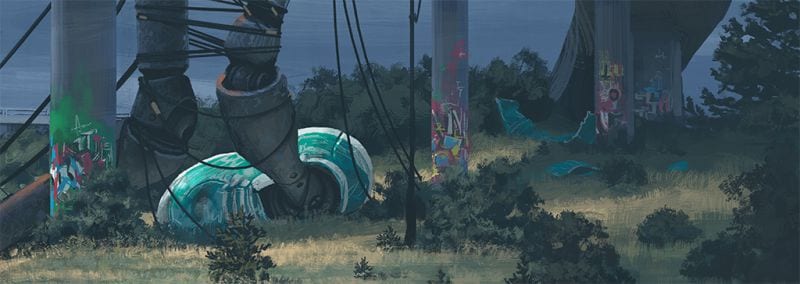 Simon Stalenhag Kunst Technologie Science Fiction