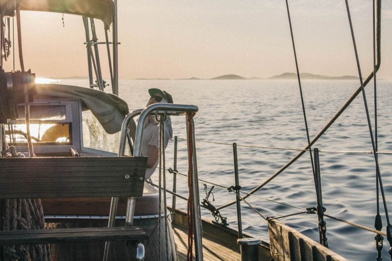 Seasick Sailing Reise Karibik Segeln Yacht Meer