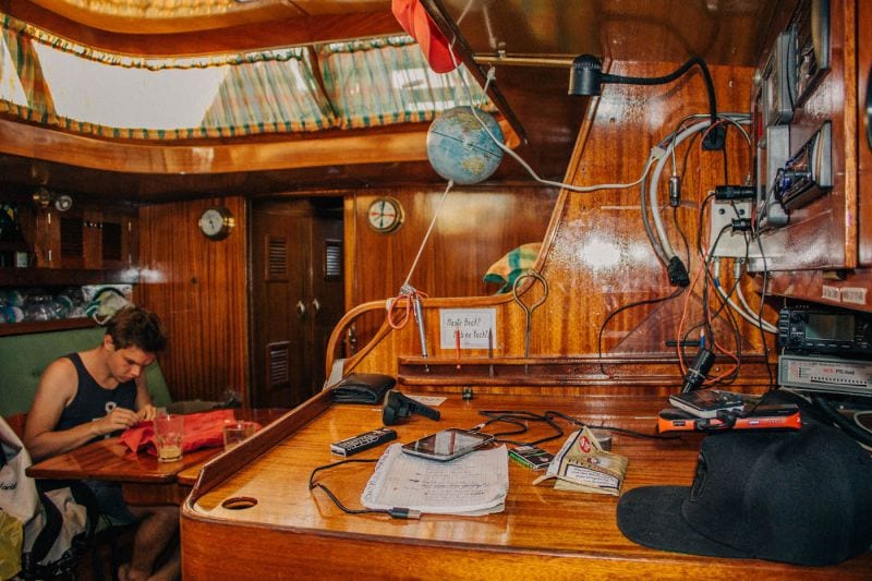 Seasick Sailing Reise Karibik Segeln Yacht Meer