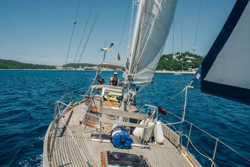 Seasick Sailing Reise Karibik Segeln Yacht Meer