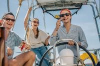 Seasick Sailing Reise Karibik Segeln Yacht Meer