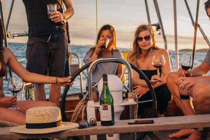 Seasick Sailing Reise Karibik Segeln Yacht Meer