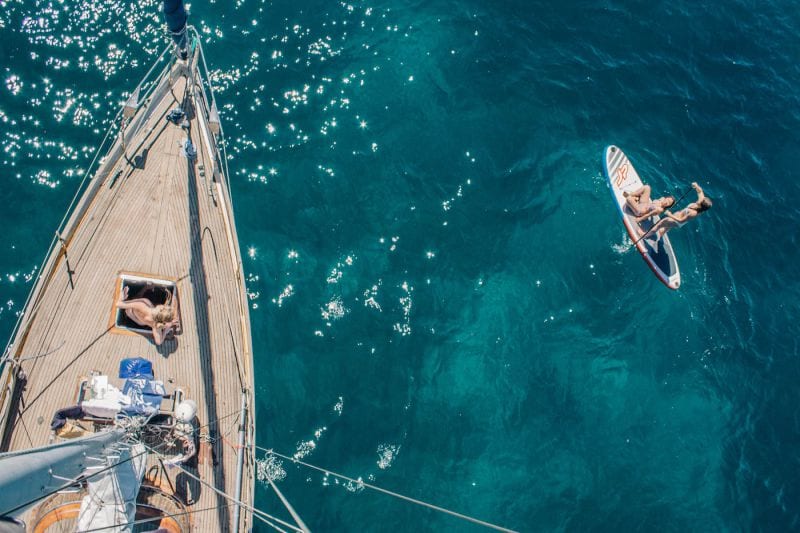 Seasick Sailing Reise Karibik Segeln Yacht Meer