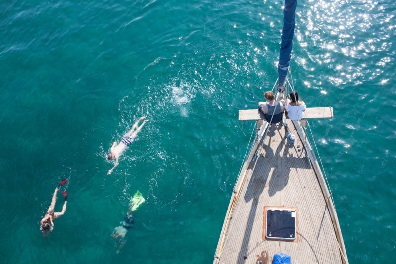 Seasick Sailing Reise Karibik Segeln Yacht Meer