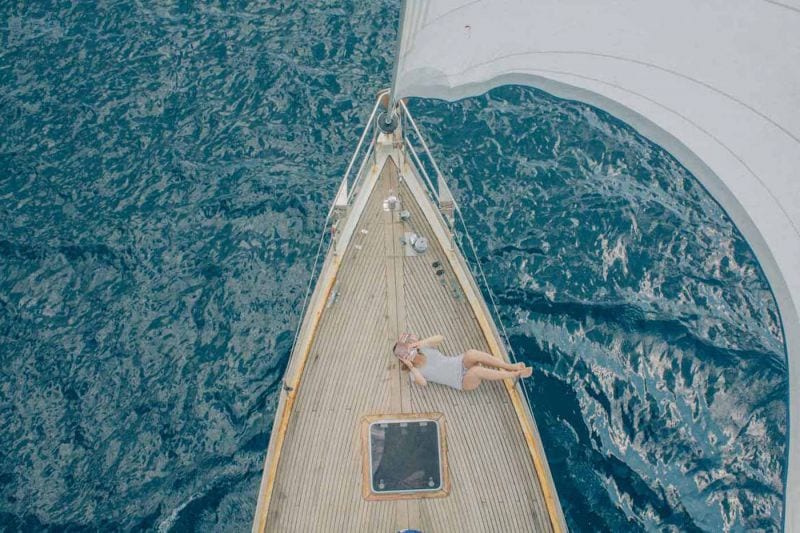 Seasick Sailing Reise Karibik Segeln Yacht Meer