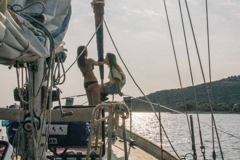 Seasick Sailing Reise Karibik Segeln Yacht Meer