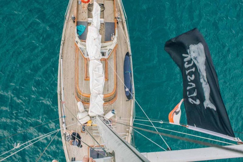 Seasick Sailing Reise Karibik Segeln Yacht Meer