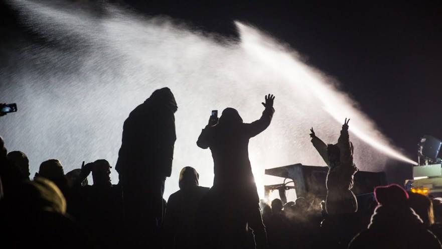 Protest gegen Pipeline in Standing Rock