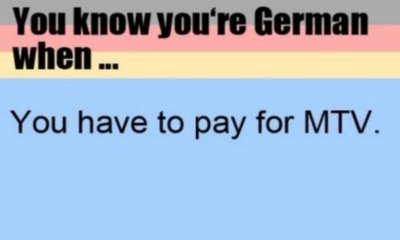 Youre German-MTV