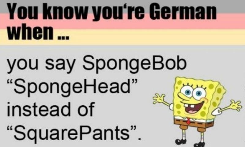 Youre German-Spongebob Schwammkopf-Bild