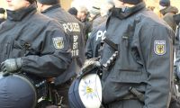 polizei-sicherheitskräfte