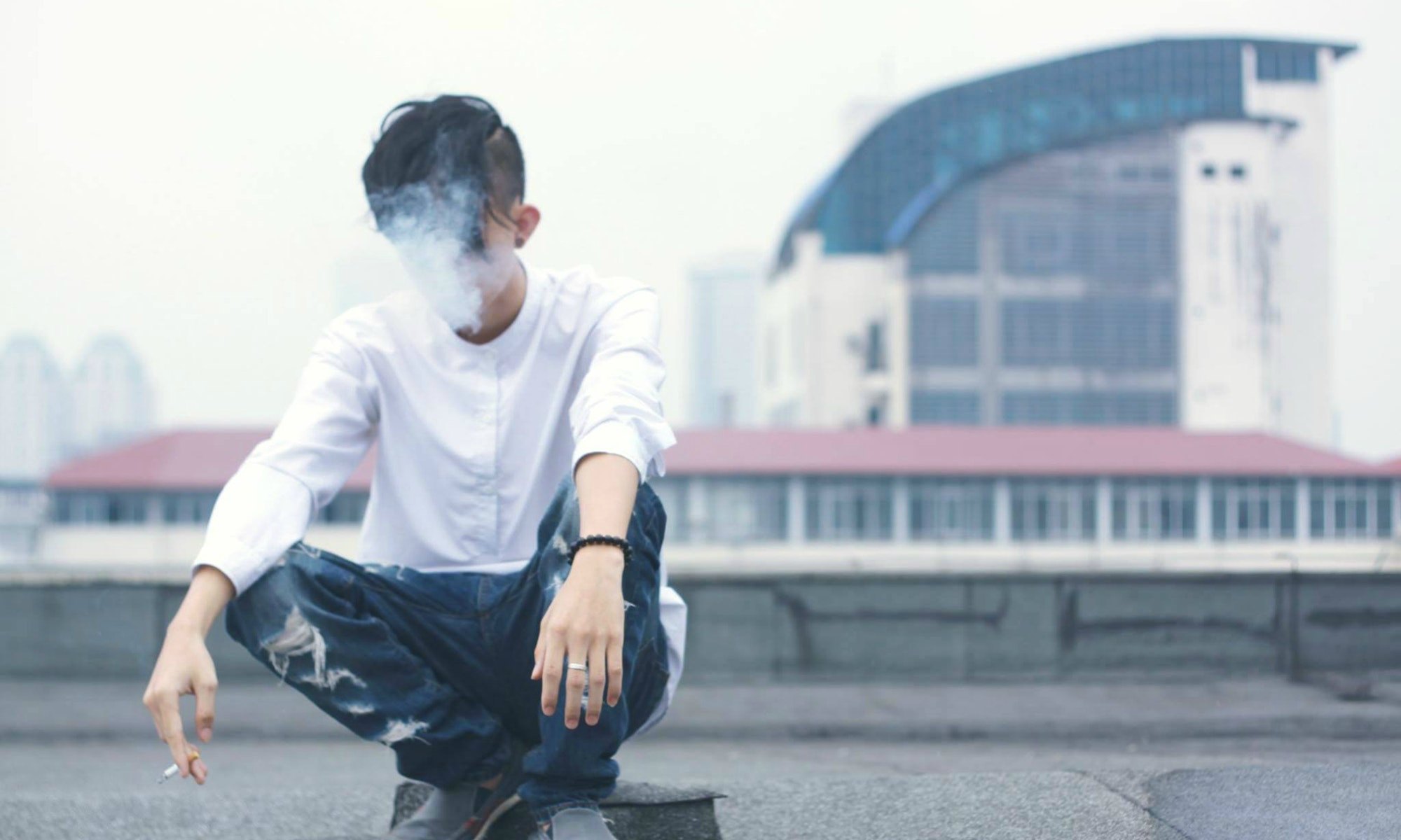 rauchender-Typ