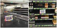 Edeka-Filiale-Regale-leer
