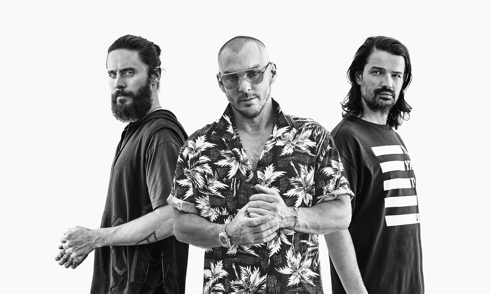 Thirty Seconds to Mars: Jared Letor, Shannon Leto, Tomislav Milicevic
